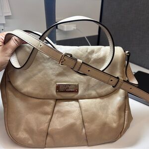 Marc by Marc Jacobs Tan Leather Shoulder Bag